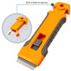 Razor Blade Scraper Tool with 15pcs Extra Blades, Cleaning Razor
