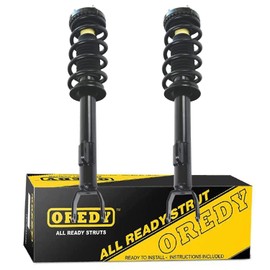 OREDY Front Struts Replacement for 3.6L RWD2011-2019 Chrysler 300 & 2011 Dodge Challenger 2012 2013 2014 2015 2016 2017 2018 Set of 2 Shock Absorbers w/Coil Spring Assembly - 572665