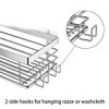 Orimade Adhesive Shower Caddy Soap Dish Holder Shelf with 5