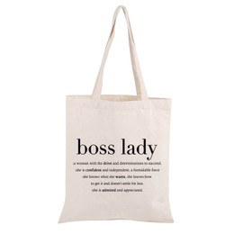 Boss Lady Gift Boss Lady Survival Kit Boss Lady Appreciation Gifts Female Boss Zipper Pouch Makeup Bag Bosses Day Gifts Leader Retirement Gift (boss Lady Tote)