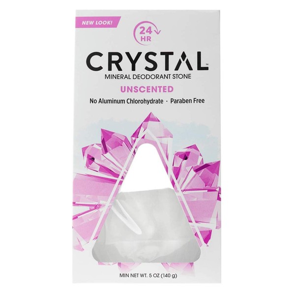 Crystal Deodorant Rock 5oz. #Crystal4 (6 Pack)