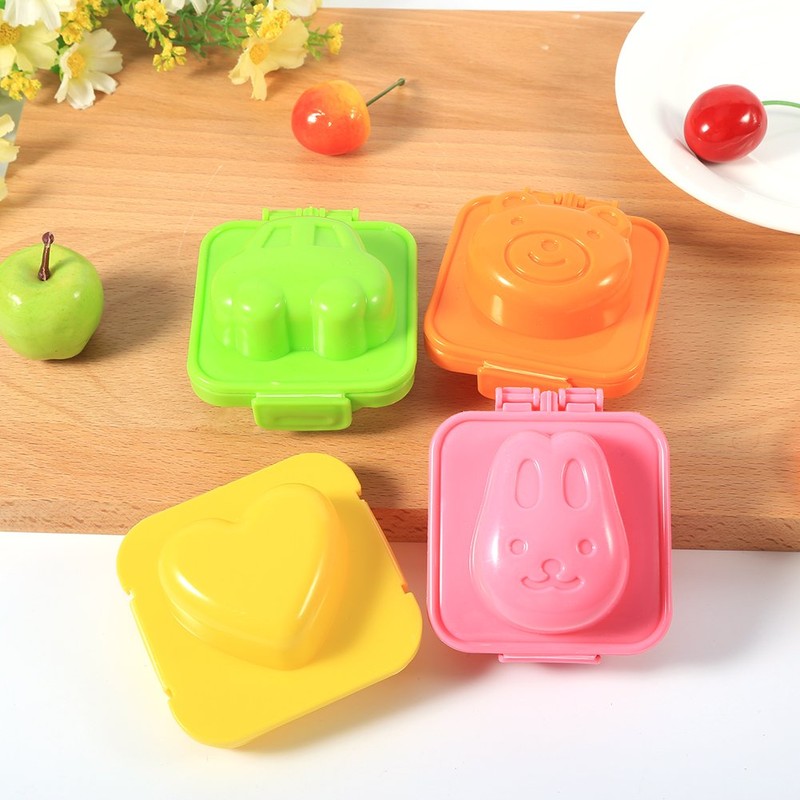 6 Pcs Cartoon Eggs Cute Mould Pan Cooking DIY Tools