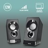 NGS SB210 12W Stereo Speaker for PC, USB Powered, 3.5mm