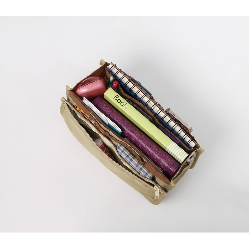 Cogit 12 Pocket Bag in Convenient Beige