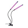 LED Plant Lamp, Growth Lamps for Plants, Full Spectrum Grow Lamp with Flexible Gooseneck 9 Dimming Levels 3 Lighting Modes 3/9/12 Hour Timer