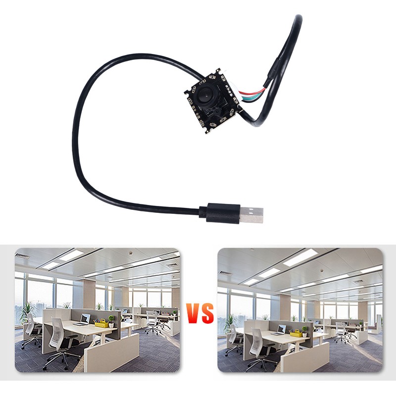 0.3MP Camera Module for OV7670 Chip 640x480 30FPS USB Wired