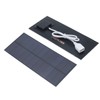 Solar Panel 2.5W 5V Charger Solar Charger Light Battery Open