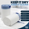MED PRIDE Disposable Bedside Commode Liner Bags [Pack of 100]-