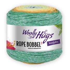 PRO LANA Woolly Hugs Rope Bobbel 250 g 108 Yellow / Green