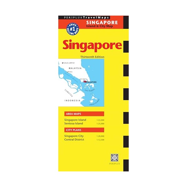 Singapore Travel Map Thirteenth Edition