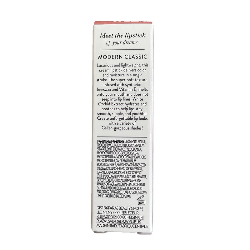 LAURA GELLER MODERN CLASSIC CREAM LIPSTICK - PINK PASSION (NIB/Full