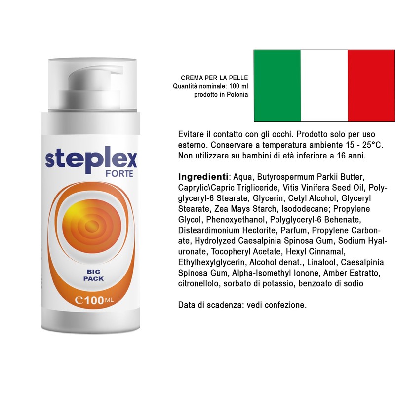 Creme Steplex Forte 500 ml (5 x 100 ml), Pack