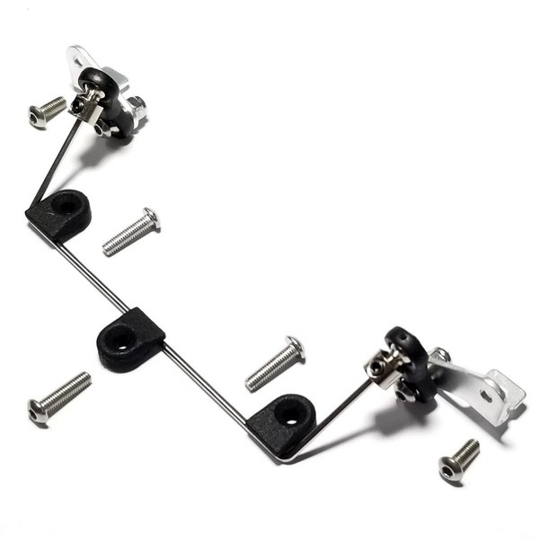 kingfly OP Parts Stabilizer Rod Set (Front) Tamiya 1/12 CW-01