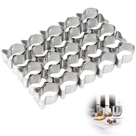 TVETE Goldenfish Cutter, Golden Fish Cookie Cutter, Fish Cookie Cutter, Non-Stick Stainless Steel, Golden Fish Mold, Professional Handmade Baking Tools, Fish Cracker & Fondant Decoration Maker, Easy