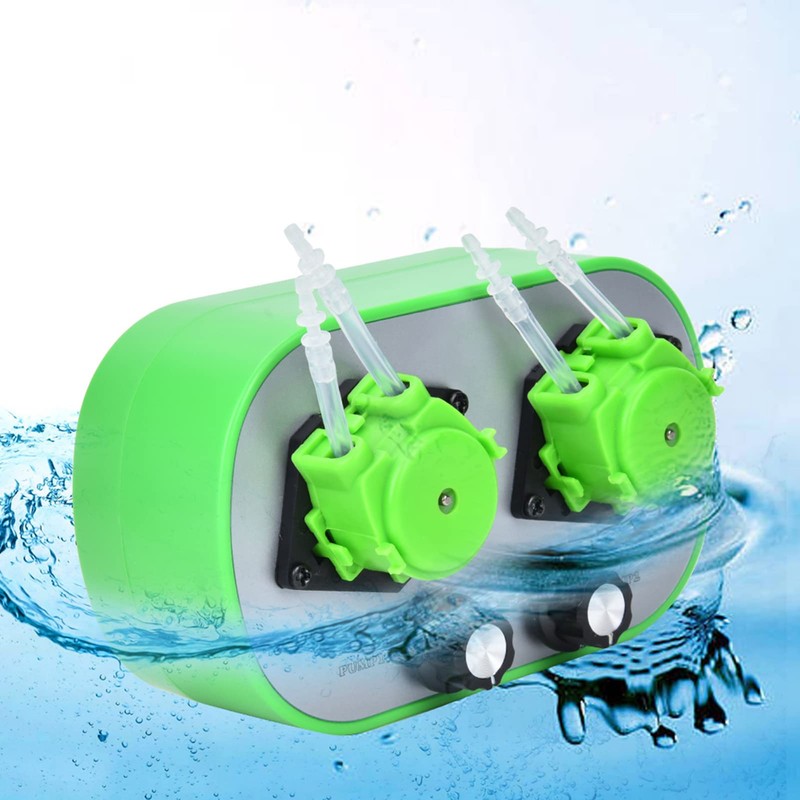G628-2 Peristaltic Pump, Peristaltic Liquid Pump Dispenser with Adjustable Speed,