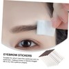 LALAFINA Rtificial Eyebrow Set 6pcs Lasting Eyebrow Transfer Stickers Easy