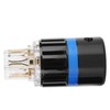 Monosaudio Connector Transparent Pure Copper GoldPlated Audio Power Connector (F105G