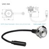 YiKaiEn 3.5mm TRS Female to Female Audio Adapter - Threaded