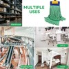 Heavy Duty Commercial Mop Head Replacement for Rubbermaid: 3 Packs