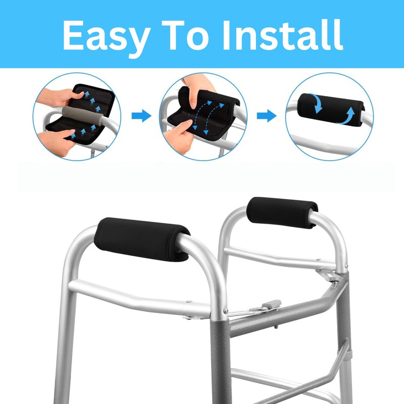 Zimmer Frame & Walker Upgrade Kit by HEALUA - Soft