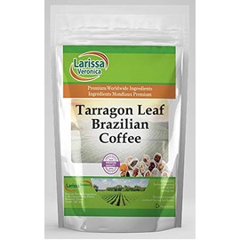 Tarragon Leaf Brazilian Coffee (Gourmet, Naturally Flavored, Whole Coffee Beans) (8 oz, ZIN: 558492) - 2 Pack