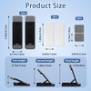 YITOBA 2 PCS Small Keyboard Stand for Desktop, Portable Keyboard