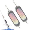 HKYLRAT 2 Trolling Flashers, Diving Board Salmon Fishing Dodger 4.5In,