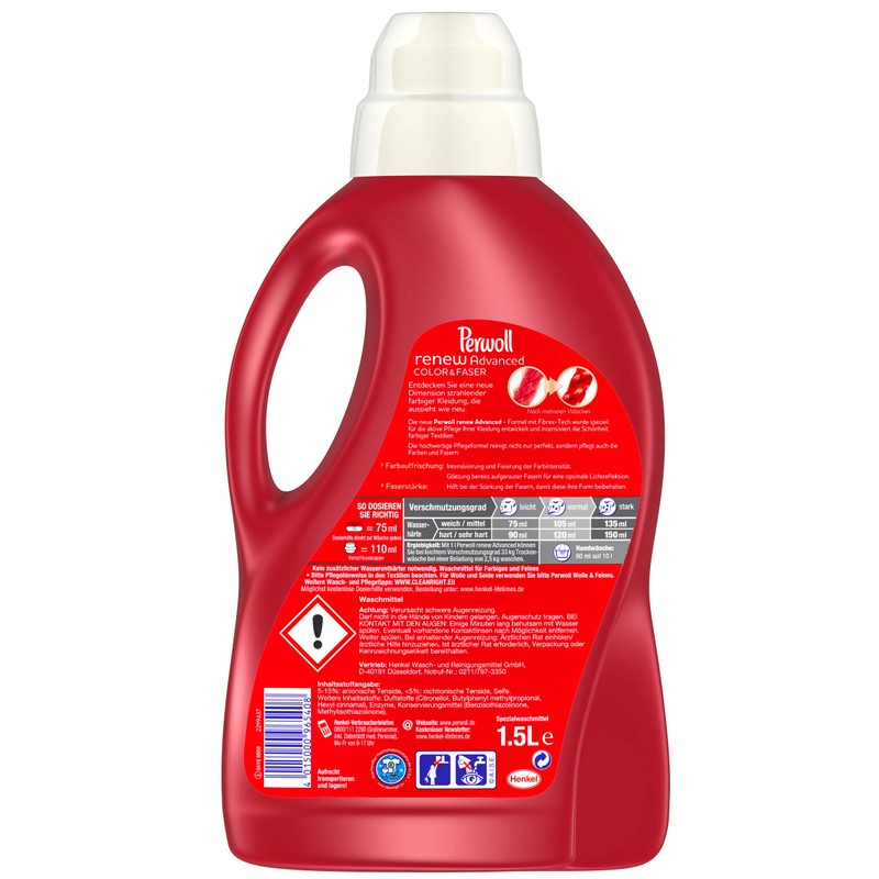 Perwoll Color und Faser Renew Advanced, 1er Pack (1 x