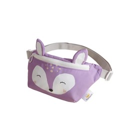 SUNVENO Baby Bum Bag Waist Bag for Children Boys Girls Great Gift for Toddlers in Nursery, purple, cute cartoon
