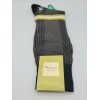 Vannucci Designer Dress Socks Mens 10-13 KHAKI/BLAK DOTS