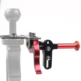 VBESTLIFE Aluminium Alloy Tray Stabiliser Adjustable Shutter Release Extension Lever Universal for Diving DSLR Camera