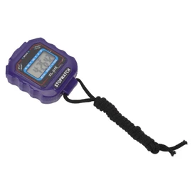 Fockety Sports Stopwatch, Single Line Electronic Stopwatch, 2 ABS Displays, Good Sensitivity, Large Screen for Running (Blue)