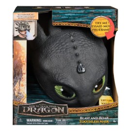 Máscara Electrónica Dragone Chimuelo Sonido Cómo Entrenar A Tu Dragón