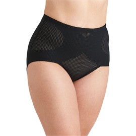 Miss Mary of Sweden Diamond Women's High Waist Tummy Control Panty Girdle Black