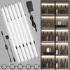 JUSJUBR LED Lights for Shelves, 6 PCS 20 Inch Dimmable