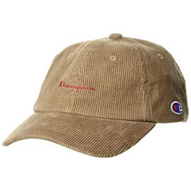 Champion 381-4020 Corduroy Cap, 22.4 - 23.2 inches (57 - 59 cm), Adjustable Size, camel, Free Size