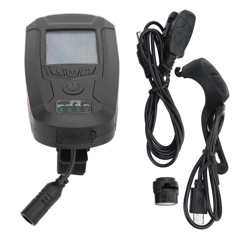 USB Bicycle Flashlight LED Computer Horn Light Bike Front Light