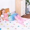 Catalonia Classy Mermaid Tail Blanket, Soft Warm Plush Fleece Sleeping