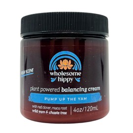 Wholesome Hippy Pump Up the Yam - Wild Yam Balancing Cream - 4oz – (Fresh Scent) - Wild Yam Cream