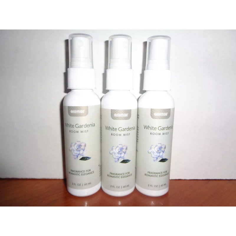 Aromar Lot of 3 Room Mist by Aromar White Gardenia
