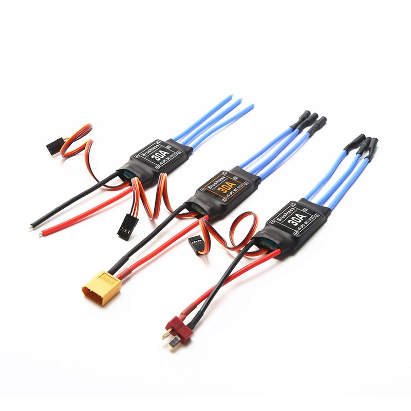 30A Brushless ESC 2-4S Electronic Speed Controller with 5V 2A