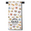 POFULL Babcia's Kitchen Ca Kitchen Towel - 24 x 16