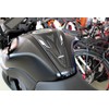 BIKE-label Tank Pad 3D Tank Protector Black Compatible with Yamaha
