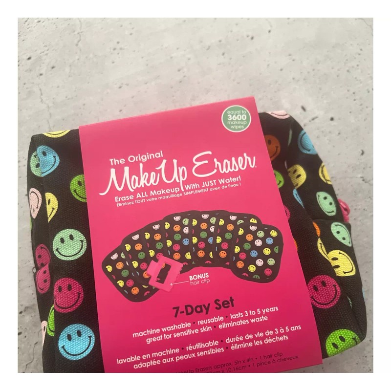 The Original Makeup Eraser Set 7 Toallitas Desmaquillantes Smiley Makeup