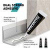 FCSOTSPS 10Pack Tile Edge Trim,39''x0.4'' Peel and Stick Aluminum Backsplash