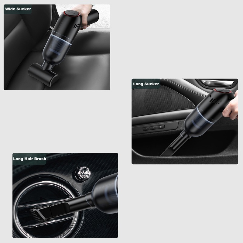 Handheld Vacuum, Cordless Car Vacuum Cleaner, 120W Portable Dust Buster