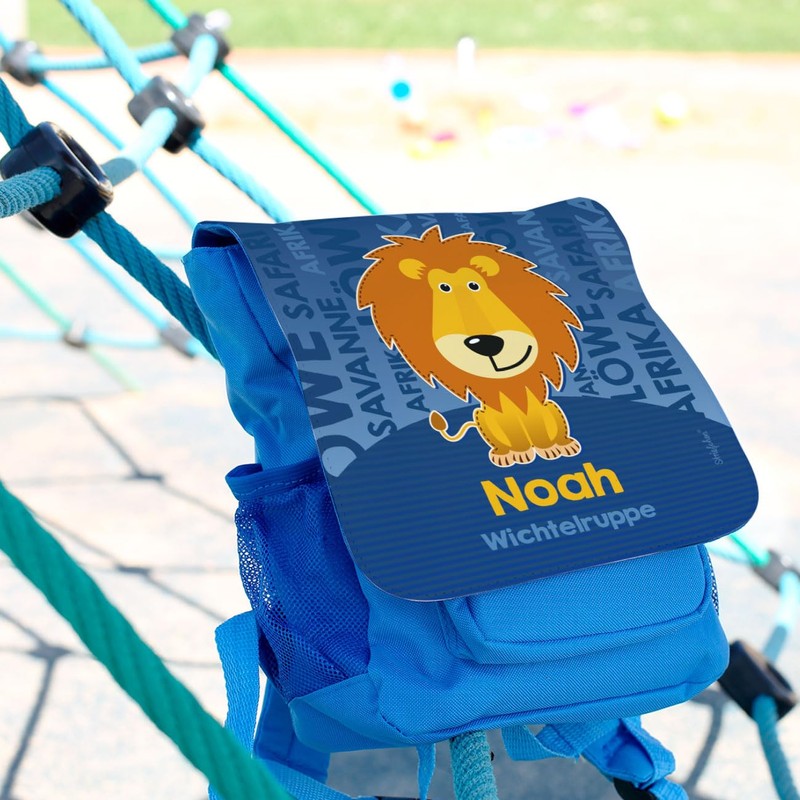 Striefchen® Children's Backpack for Nursery - Lion - with Name