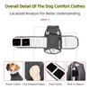 ODSSTAIPS Dog Anxiety Vest Thunder Vest for Dogs Anxiety Dog