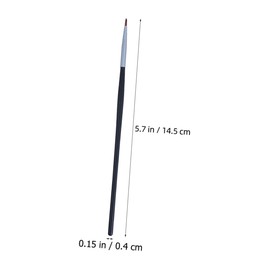 Minkissy 5pcs Eye Liner Brush Tip Professional Makeup Brush Set Ideal for Beginners and Professionals Random Style