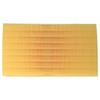 vhbw Flat Pleated Filter Compatible with Bosch GAS 35 L